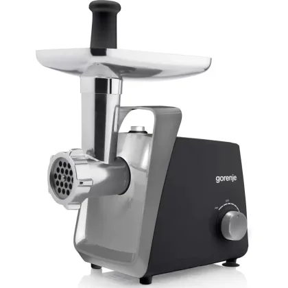 ხორცსაკეპი Gorenje MG1601SB, 1600W, Meat Grinder, Black/Grey